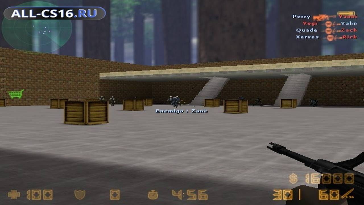 Карта «aim_bullpup» для CS 1.6 для CS 1.6