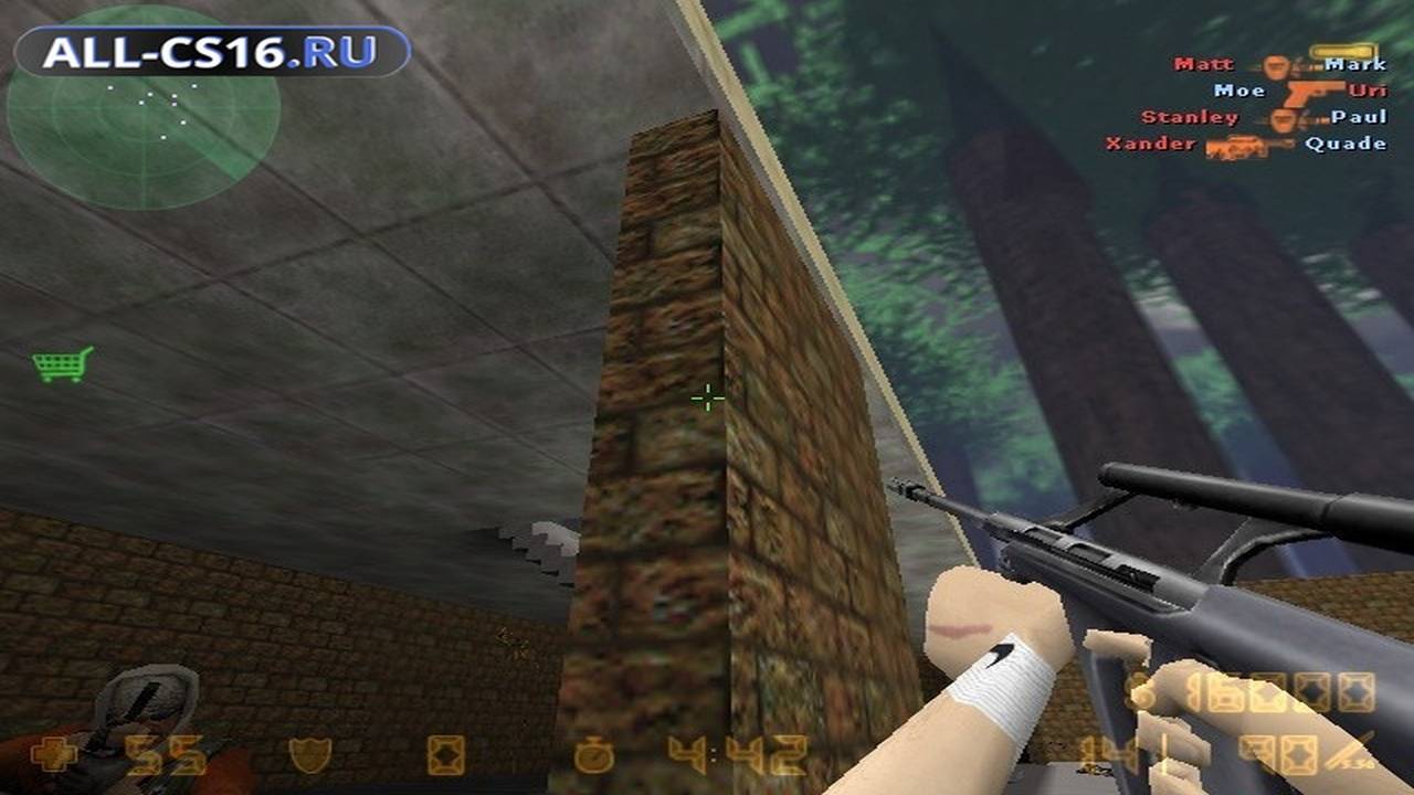 Карта «aim_bullpup_2» для CS 1.6 для CS 1.6