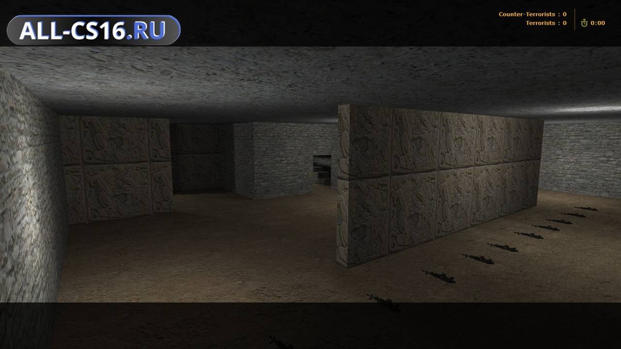 Карта «aim_bulls_m249map» для CS 1.6 для CS 1.6