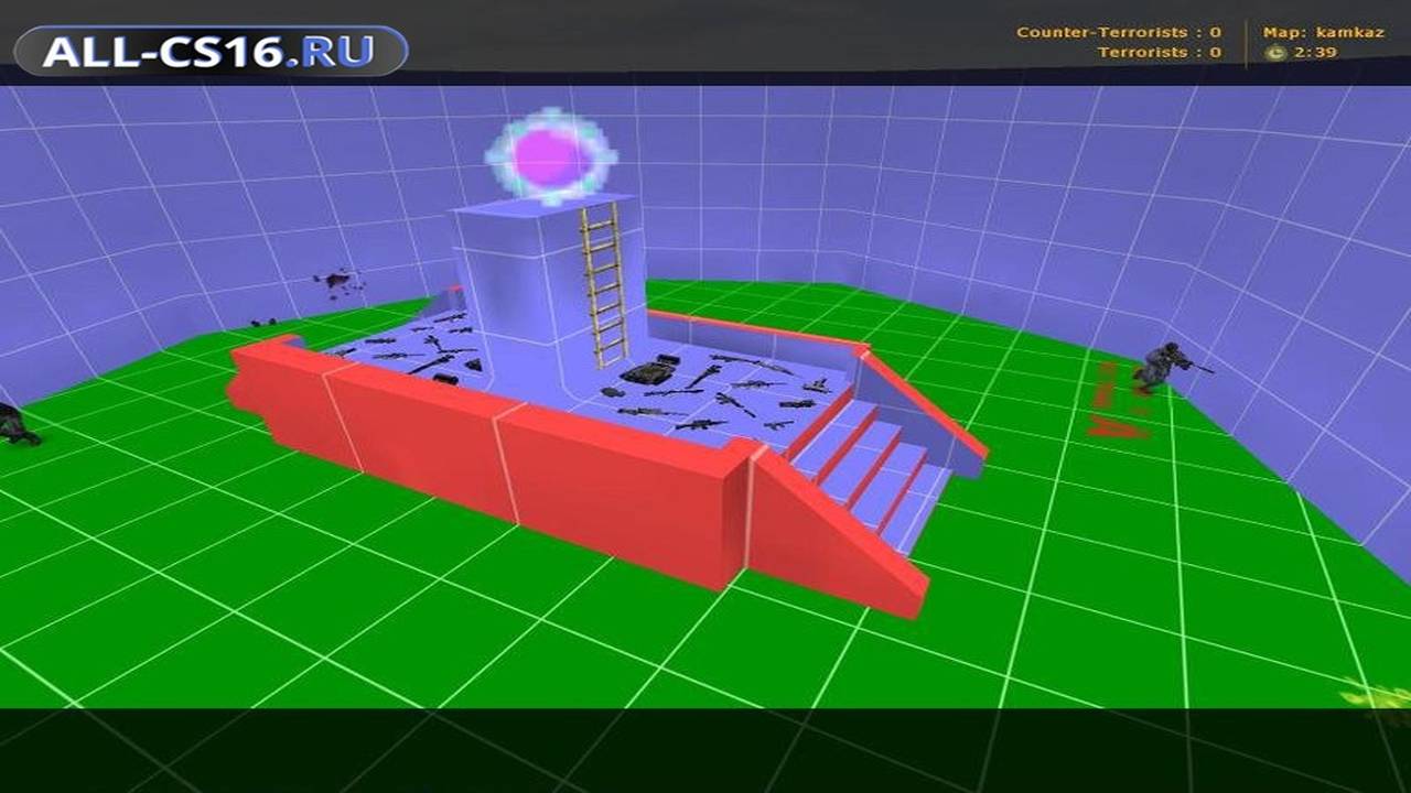 Карта «aim_c21colors» для CS 1.6 для CS 1.6