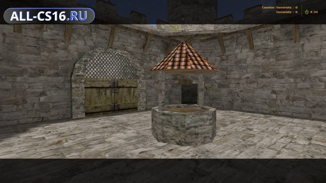 Карта «aim_castlefight» для CS 1.6 для CS 1.6