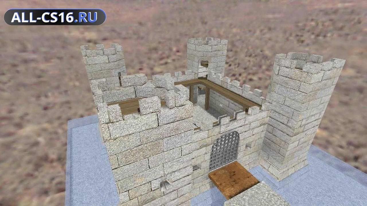 Карта «aim_castles» для CS 1.6 для CS 1.6