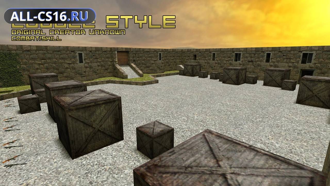 Карта «aim_cbblstyle» для CS 1.6 для CS 1.6
