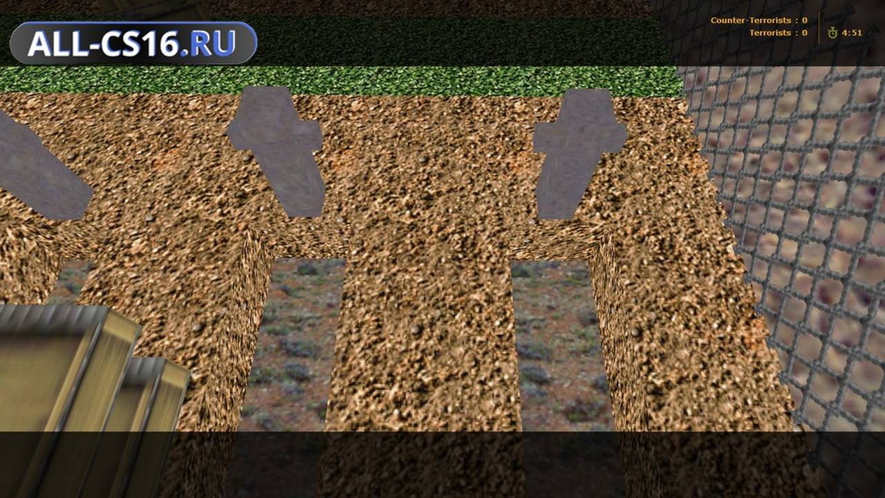 Карта «aim_cimetiere» для CS 1.6 для CS 1.6