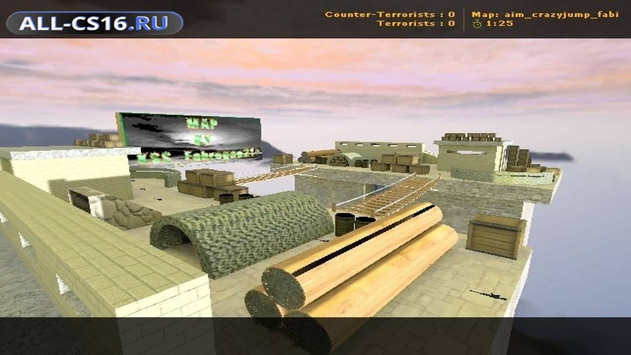 Карта «aim_crazyjump_fabi» для CS 1.6 для CS 1.6