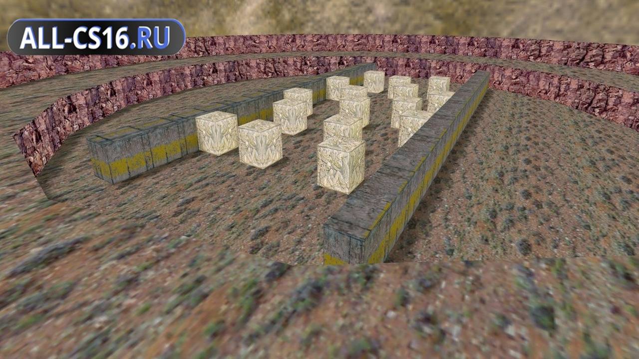 Карта «aim_deagle_boxes» для CS 1.6 для CS 1.6