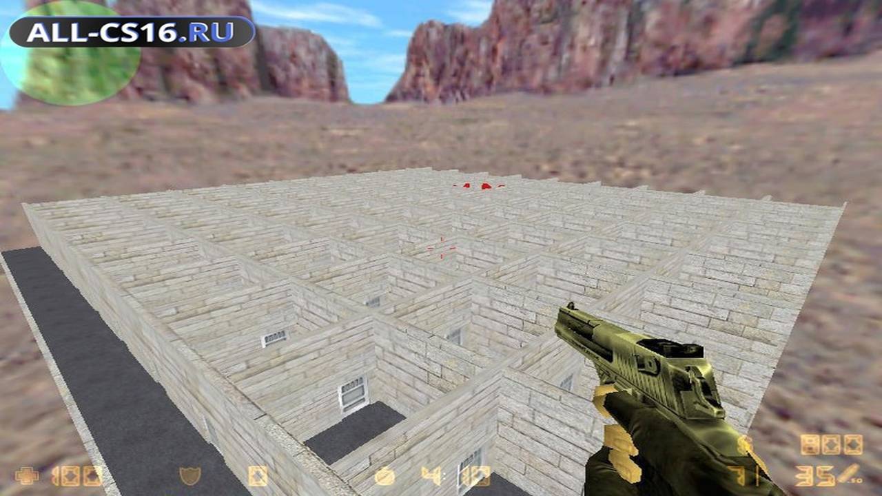 Карта «aim_deagle_doors» для CS 1.6 для CS 1.6