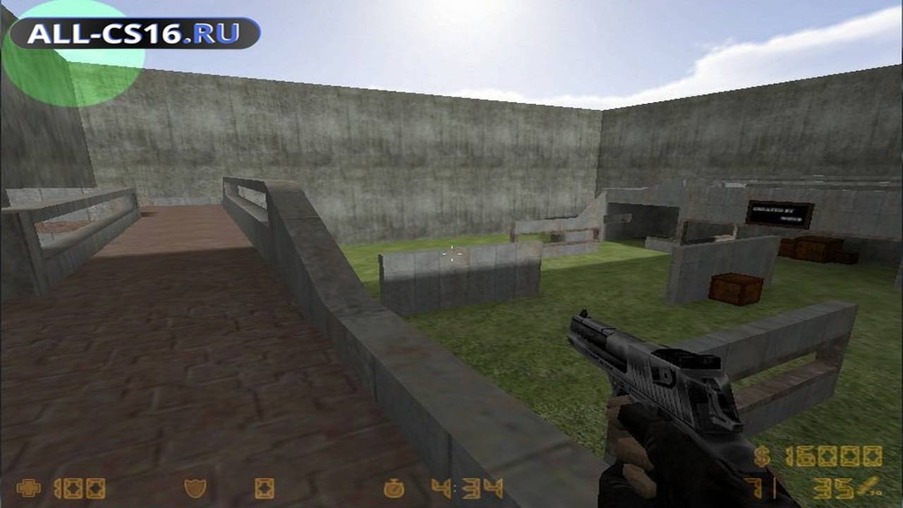 Карта «aim_deagle_nizer» для CS 1.6 для CS 1.6