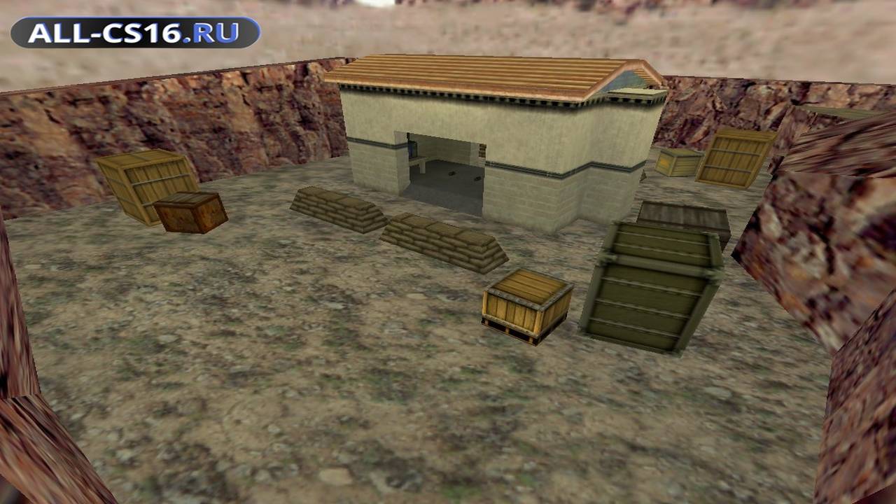 Карта «aim_deagle_nuke» для CS 1.6 для CS 1.6