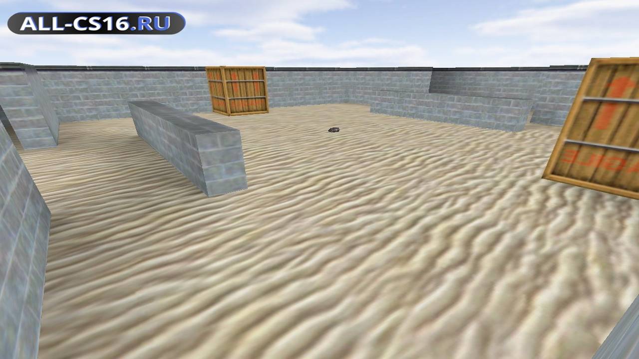Карта «aim_deagle_world» для CS 1.6 для CS 1.6