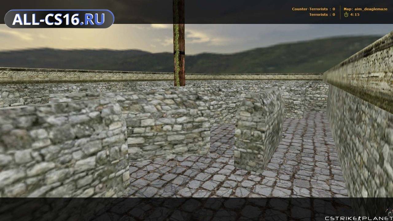 Карта «aim_deaglemaze» для CS 1.6 для CS 1.6