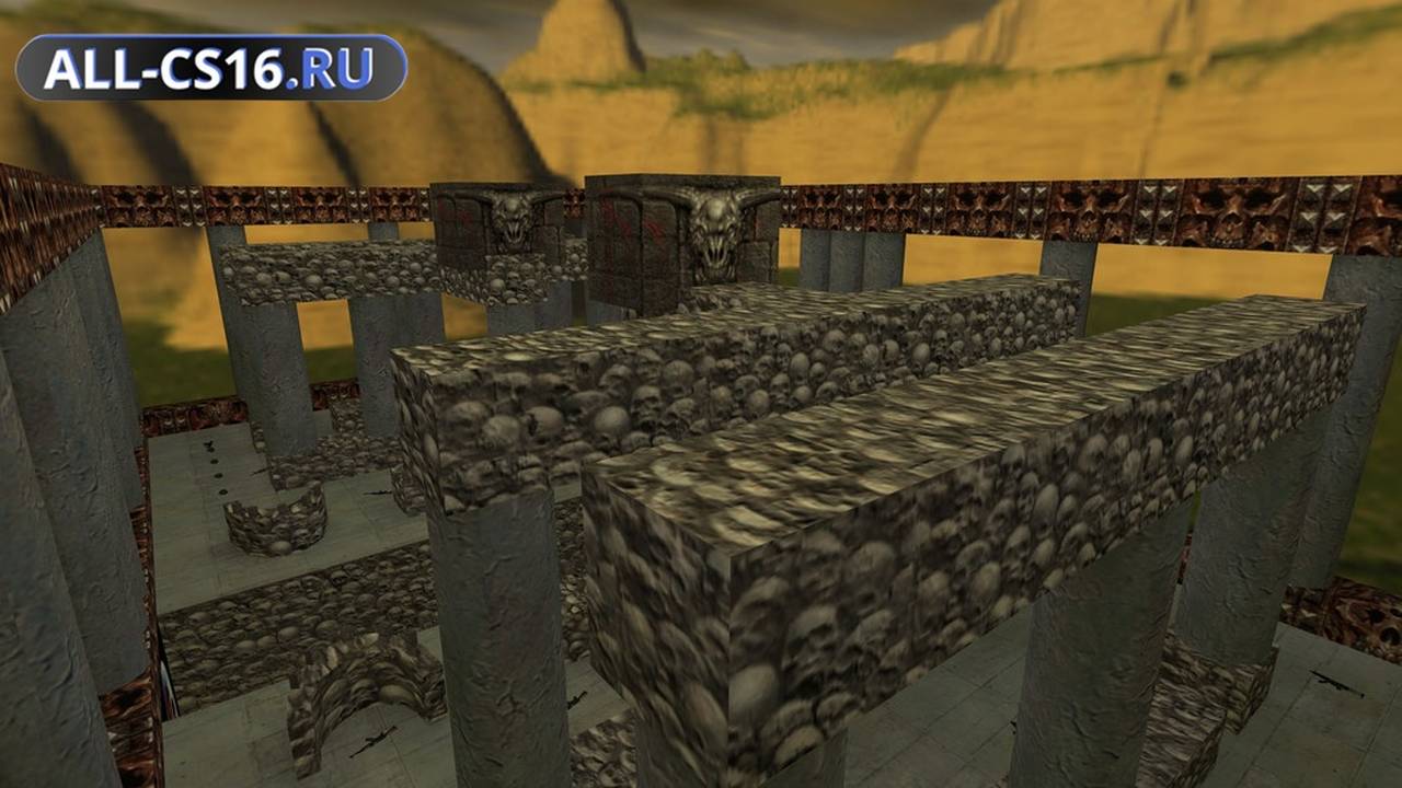 Карта «aim_death_temple» для CS 1.6 для CS 1.6