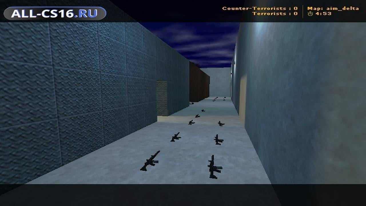 Карта «aim_delta» для CS 1.6 для CS 1.6