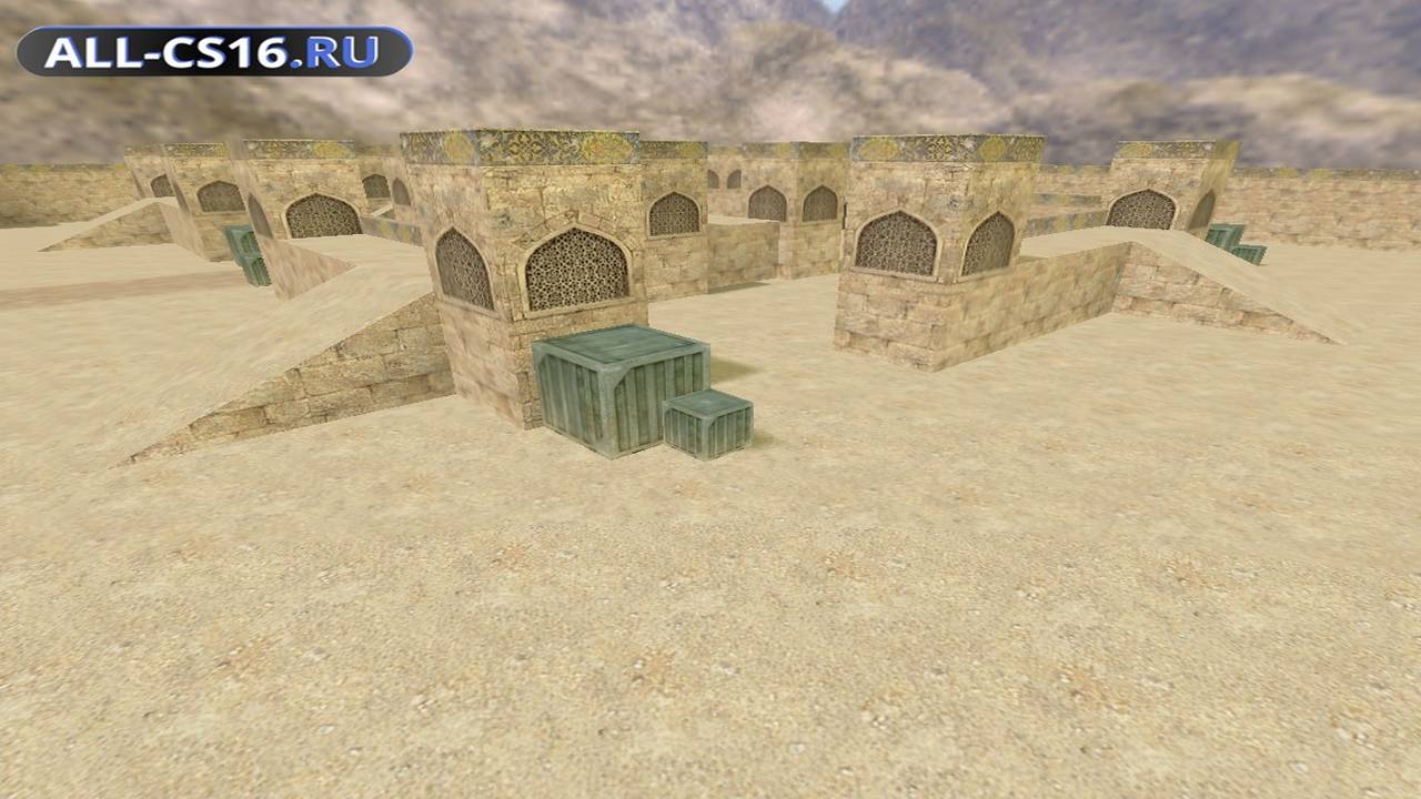 Карта «aim_desert_dust» для CS 1.6 для CS 1.6