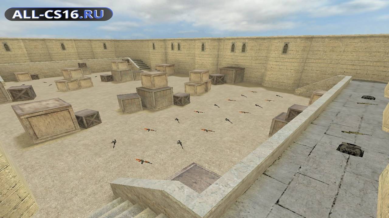 Карта «aim_dust17» для CS 1.6 для CS 1.6