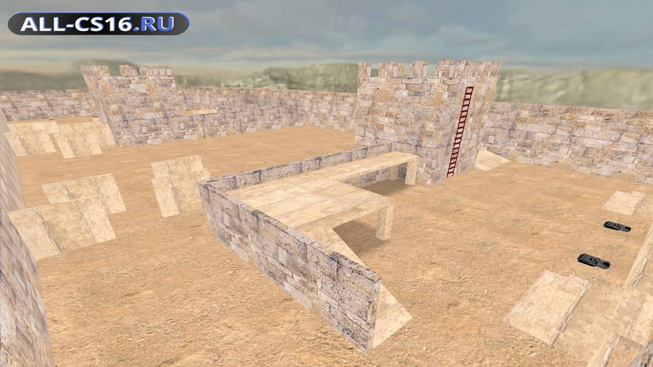 Карта «aim_dust2003» для CS 1.6 для CS 1.6
