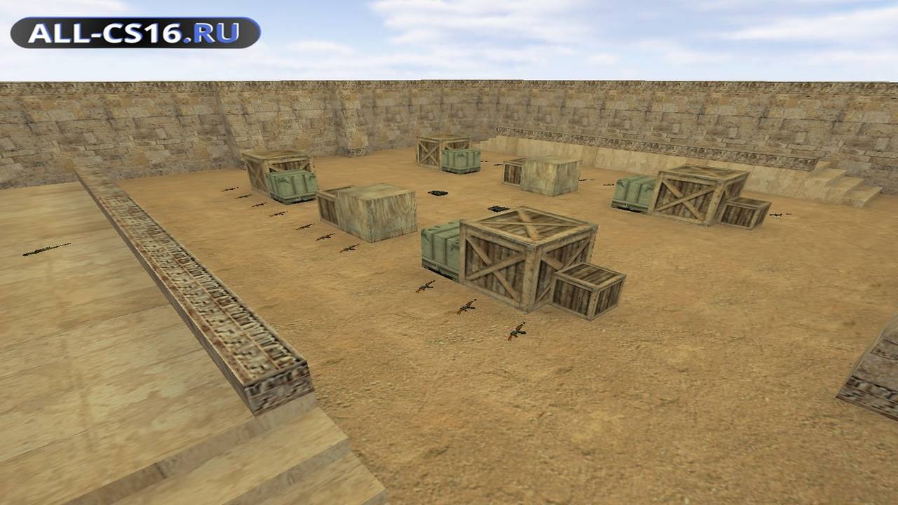 Карта «aim_dust2011» для CS 1.6 для CS 1.6