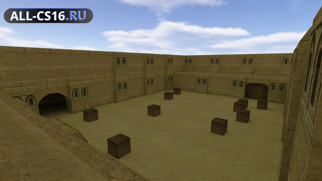 Карта «aim_dust_arena» для CS 1.6 для CS 1.6