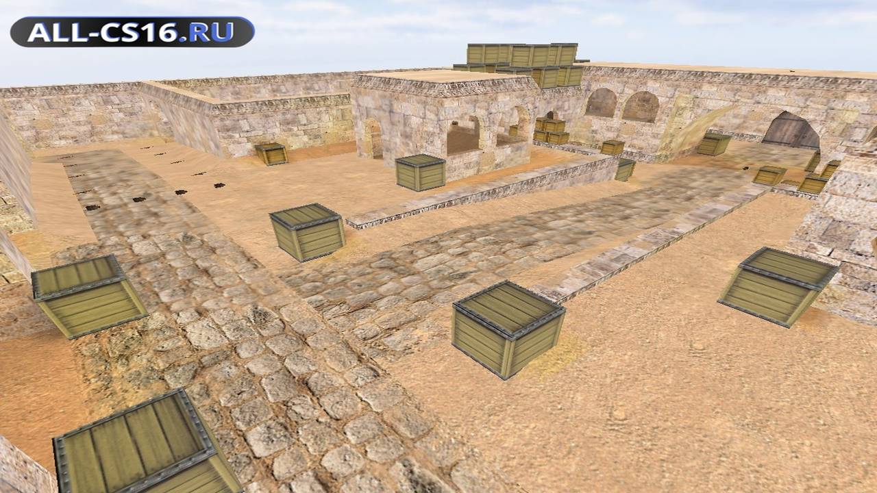 Карта «aim_dust_desert» для CS 1.6 для CS 1.6