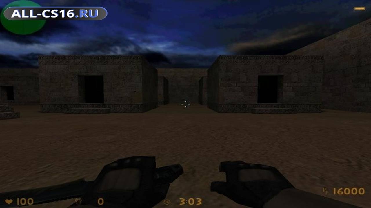 Карта «aim_dust_night_v2» для CS 1.6 для CS 1.6