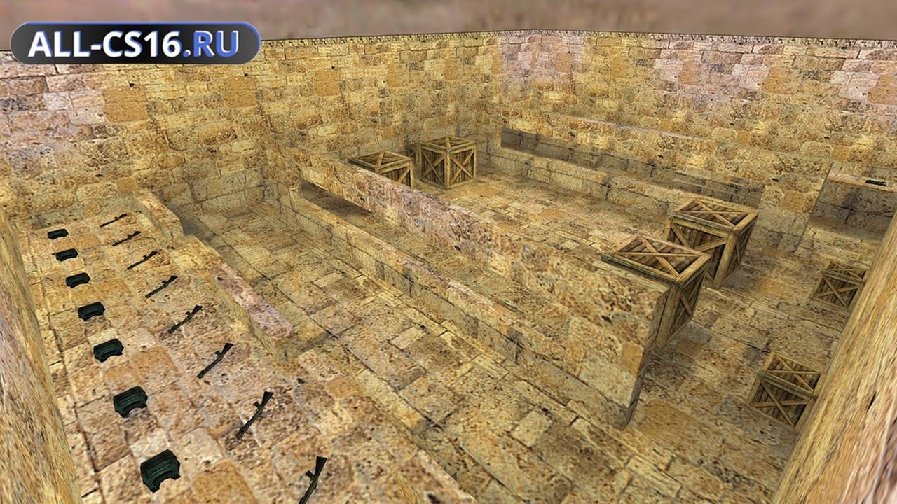 Карта «aim_dust_shotty» для CS 1.6 для CS 1.6