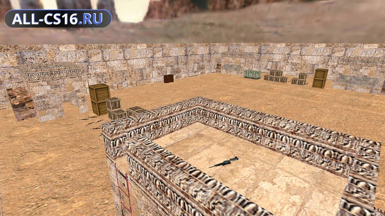 Карта «aim_dustek» для CS 1.6 для CS 1.6