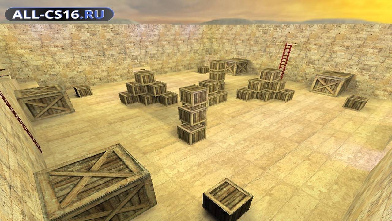 Карта «aim_dustm4a1_mv» для CS 1.6 для CS 1.6