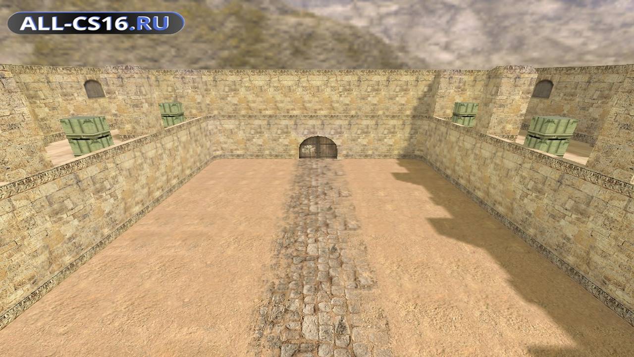 Карта «aim_dusty» для CS 1.6 для CS 1.6