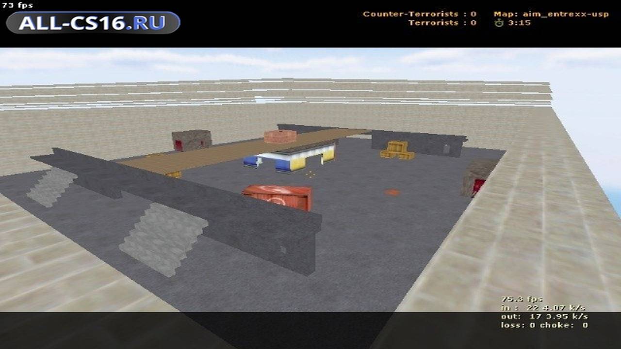 Карта «aim_entrexx-usp» для CS 1.6 для CS 1.6