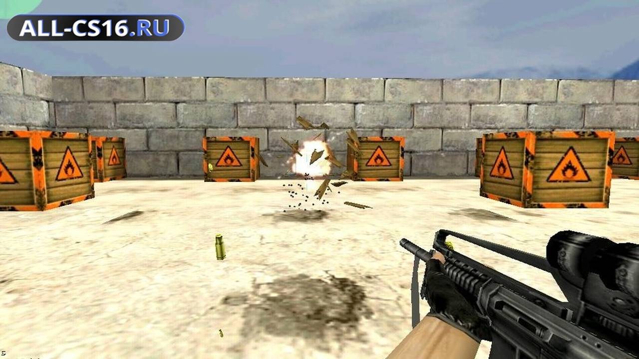 Карта «aim_explosives» для CS 1.6 для CS 1.6