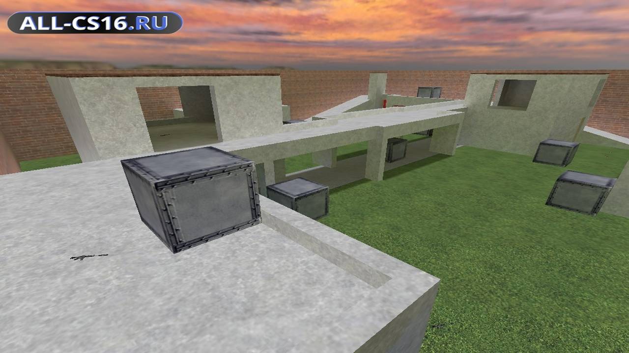 Карта «aim_flusha» для CS 1.6 для CS 1.6
