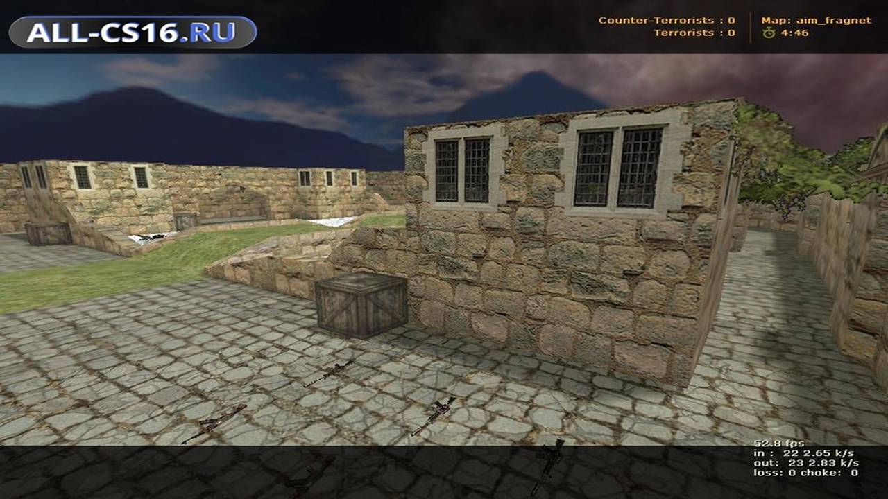 Карта «aim_fragnet» для CS 1.6 для CS 1.6