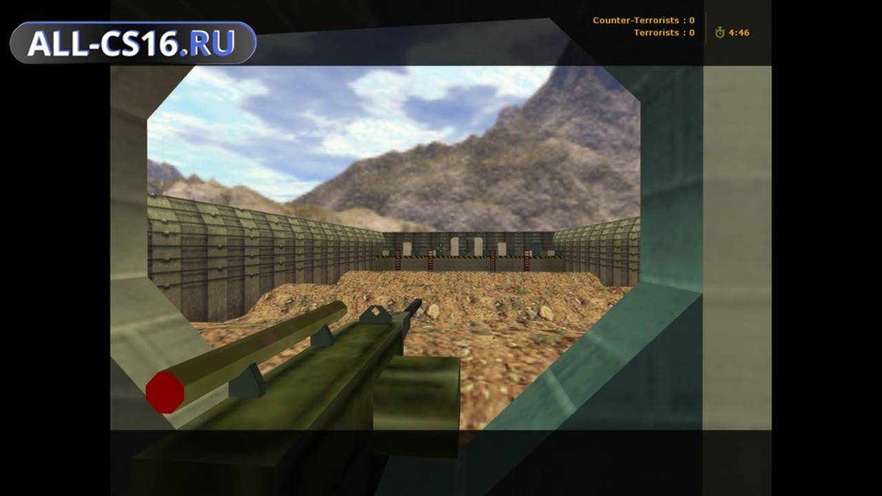 Карта «aim_fullauto» для CS 1.6 для CS 1.6