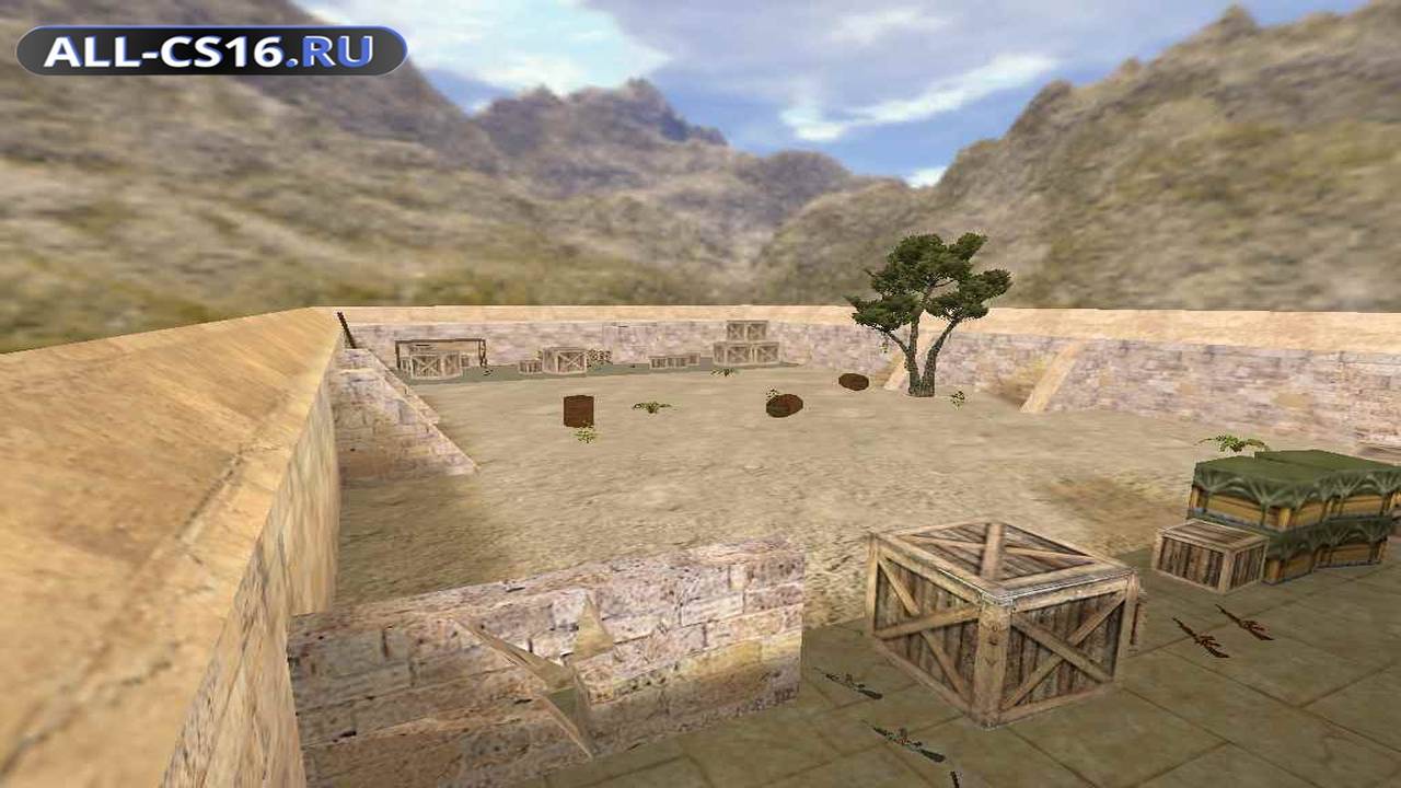 Карта «aim_fullsand» для CS 1.6 для CS 1.6