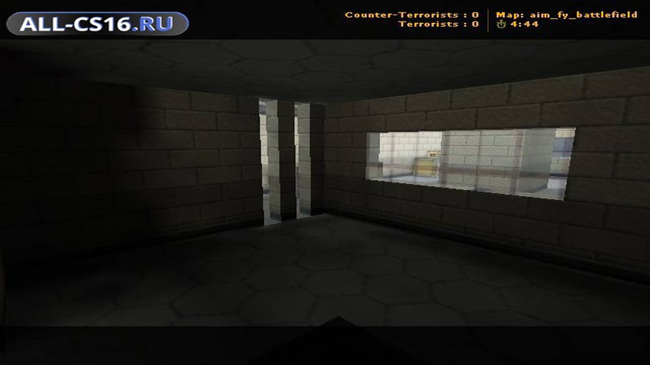 Карта «aim_fy_battlefield» для CS 1.6 для CS 1.6