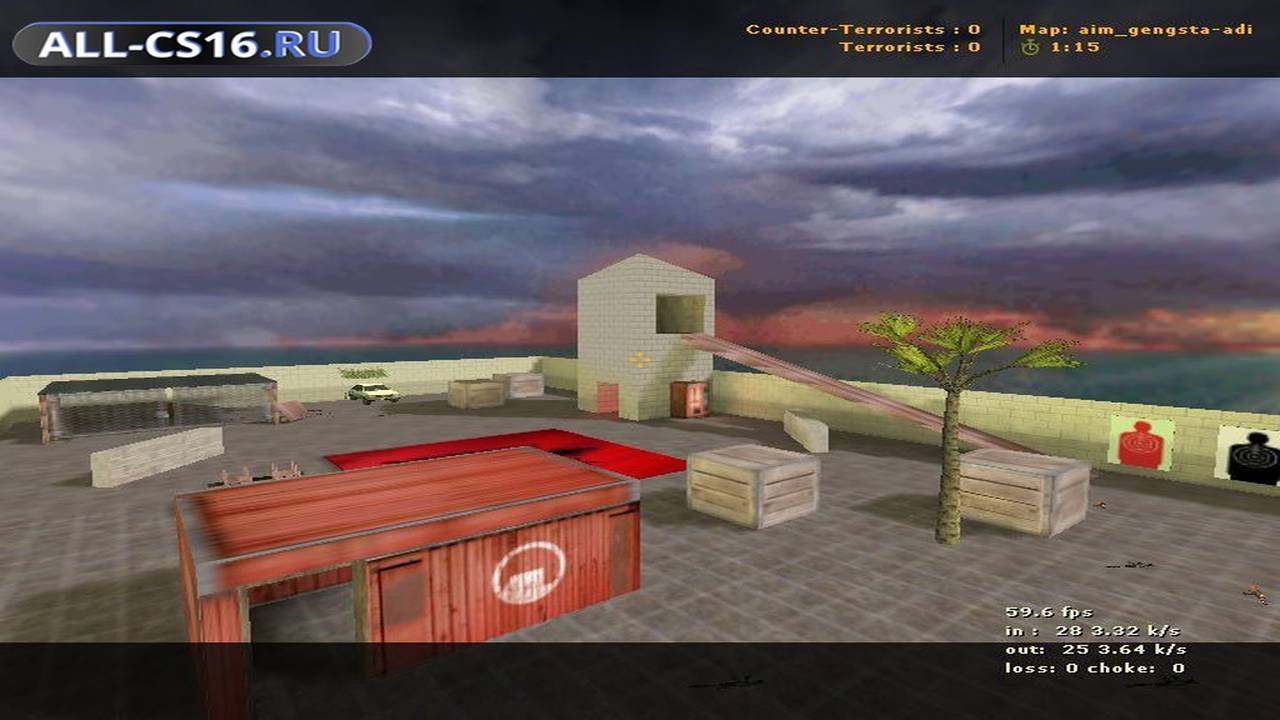 Карта «aim_gengsta-adi» для CS 1.6 для CS 1.6