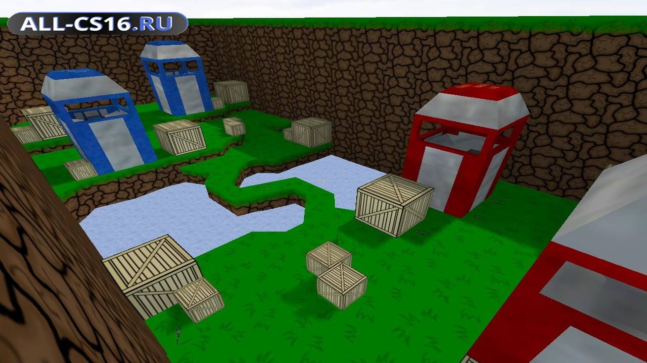 Карта «aim_grass» для CS 1.6 для CS 1.6