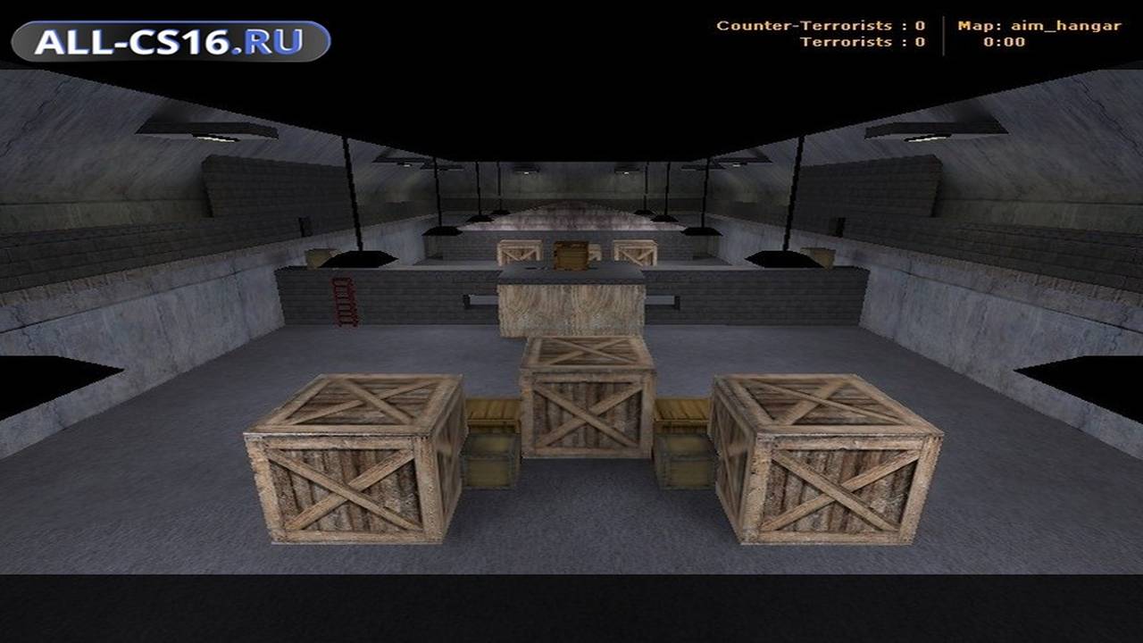 Карта «aim_hangar» для CS 1.6 для CS 1.6