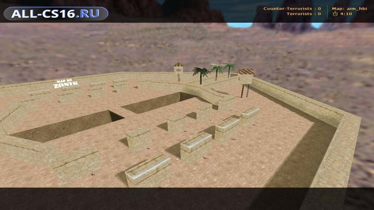 Карта «aim_hbi» для CS 1.6 для CS 1.6