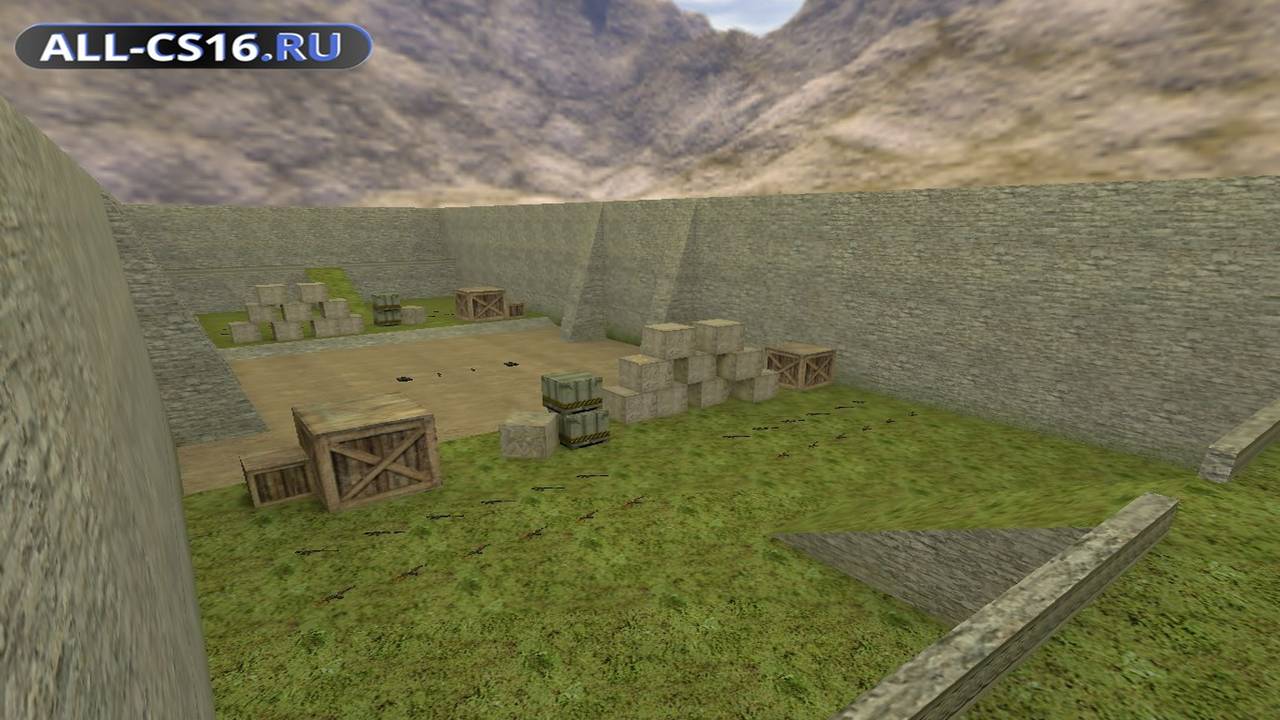 Карта «aim_headshot» для CS 1.6 для CS 1.6