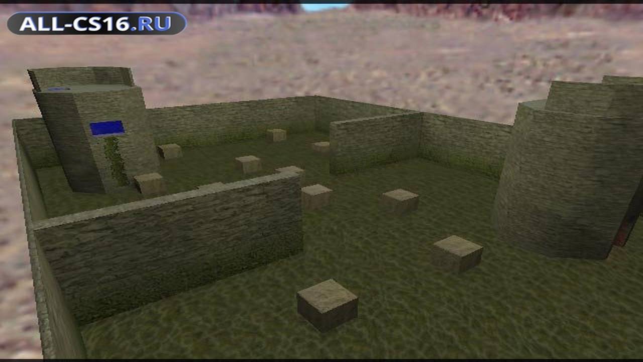 Карта «aim_headshot_nf» для CS 1.6 для CS 1.6
