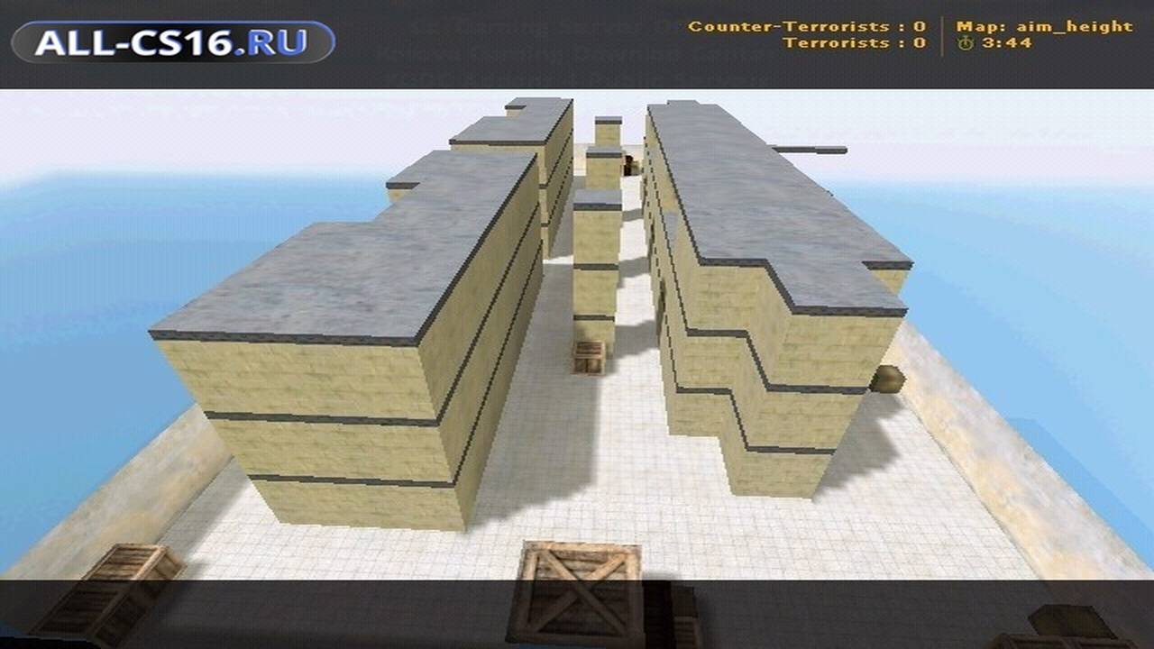 Карта «aim_height» для CS 1.6 для CS 1.6