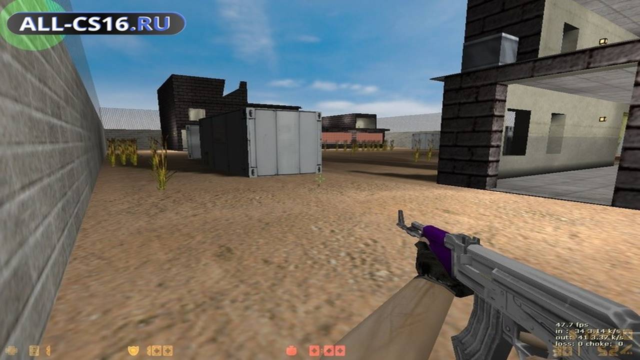 Карта «aim_hellway3» для CS 1.6 для CS 1.6