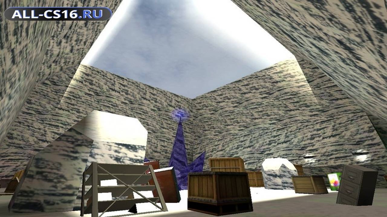 Карта «aim_inside_the_frost» для CS 1.6 для CS 1.6