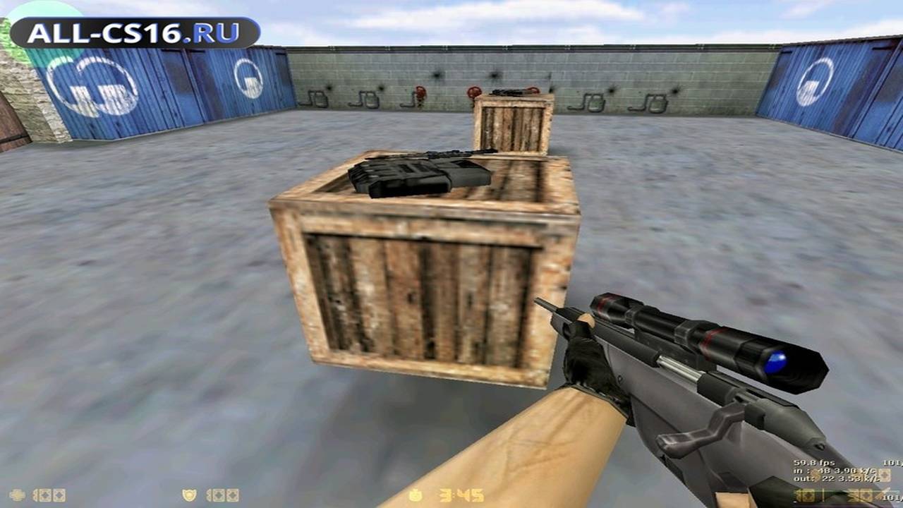 Карта «aim_janofer_v1» для CS 1.6 для CS 1.6