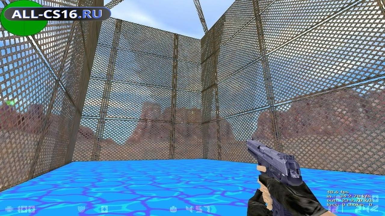 Карта «aim_kafes» для CS 1.6 для CS 1.6