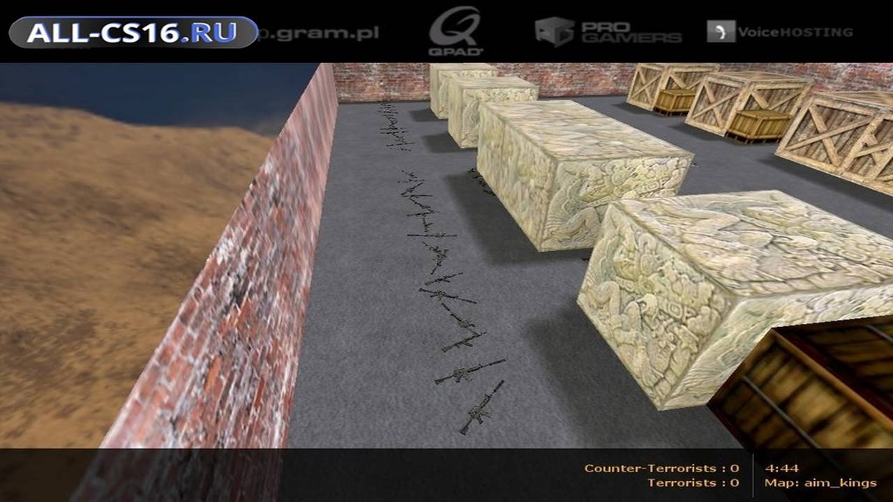 Карта «aim_kings» для CS 1.6 для CS 1.6
