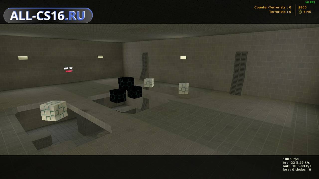 Карта «aim_knife» для CS 1.6 для CS 1.6
