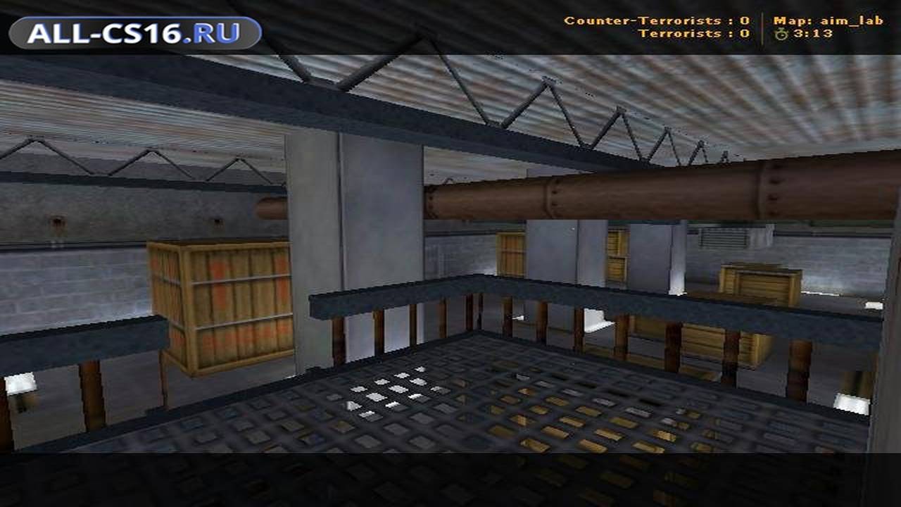 Карта «aim_lab» для CS 1.6 для CS 1.6