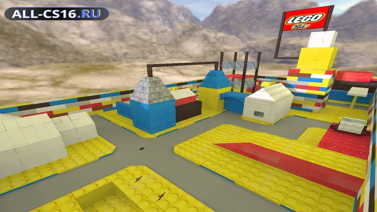 Карта «aim_legocity» для CS 1.6 для CS 1.6